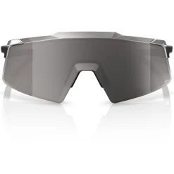 100% Aerocraft Bril - Gloss Black Chrome - HiPER Silver Mirror