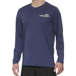 100% Airmatic Fietsshirt met Lange Mouwen Heren - indigo