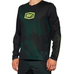 100% Airmatic LE Fietstrui met lange mouwen Heren - black camo