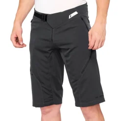 100% Airmatic Short Heren - charcoal