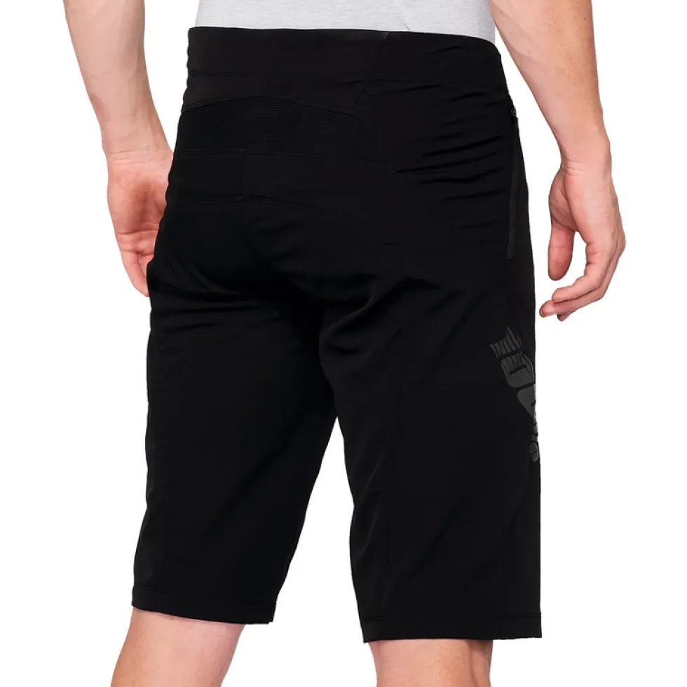 100% Airmatic Short Heren - zwart