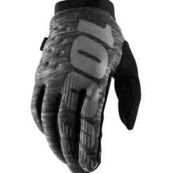 100% Brisker Cold Weather Softshell-Handschoenen Heren - heather grey