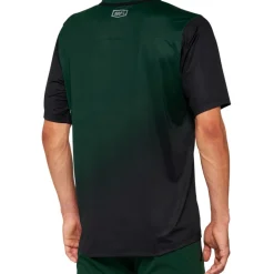 100% Celium Fietsshirt Heren - forest green/zwart
