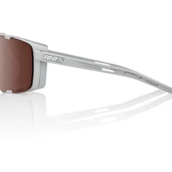 100% Eastcraft Bril - Soft Tact Cool Grey - HiPER Crimson Silver Mirror | Clear