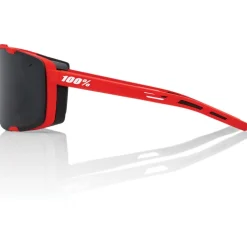 100% Eastcraft Bril - Soft Tact Red - Black Mirror | Clear