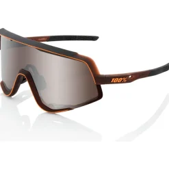 100% Glendale Bril - Matte Translucent Brown Fade / Silver + Clear