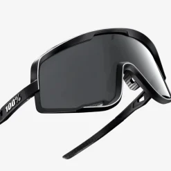 100% Glendale Bril - Soft Tact Black - Smoke | Clear