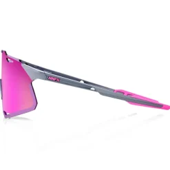 100% Hypercraft Bril - Tokyo Nights / Translucent Grey  - Purple Multilayer Mirror | Clear