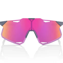 100% Hypercraft Bril - Tokyo Nights / Translucent Grey  - Purple Multilayer Mirror | Clear