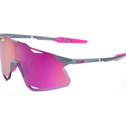100% Hypercraft Bril - Tokyo Nights / Translucent Grey - Purple Multilayer Mirror | Clear