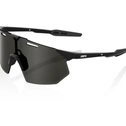 100% Hypercraft SQ Bril - Matte Black - Smoke | Clear