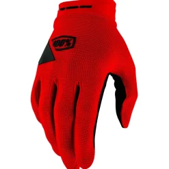 100% Ridecamp Gel Handschoenen - rood