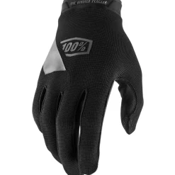 100% Ridecamp Handschoenen Heren - zwart/charcoal
