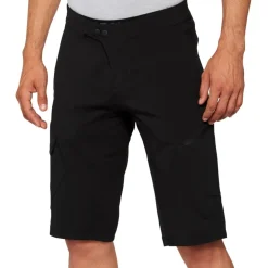 100% Ridecamp Short Heren - zwart