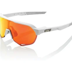100% S2 Bril - Soft Tact Off White - HiPER Red Multilayer Mirror | Clear