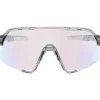 100% S3 Photochromic Bril - Polished Translucent Grey - Rose Gold Mirror