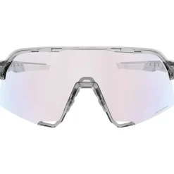 100% S3 Photochromic Bril - Polished Translucent Grey - Rose Gold Mirror