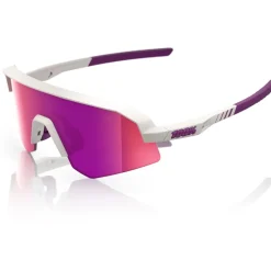 100% Slendale SL Bril - Matte Chalk - Purple Mirror