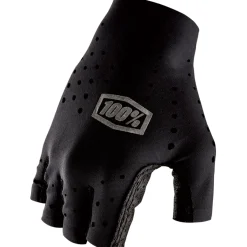 100% Sling Handschoenen met Korte Vingers Dames - zwart