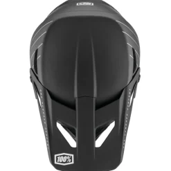 100% Status DH/BMX Helm - Zwart