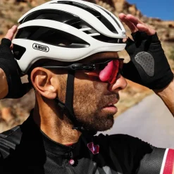 ABUS AirBreaker Helm - blaze red