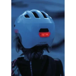 ABUS Smiley 3.0 ACE LED Kinder-Fietshelm - royal blue
