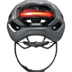ABUS Taipan LED Helm - graphite silver