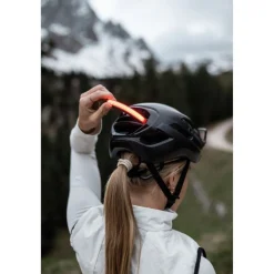 ABUS Taipan LED Helm - graphite silver