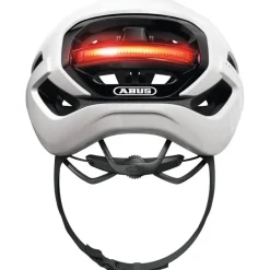 ABUS Taipan LED Helm - shiny white
