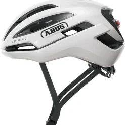 ABUS Taipan LED Helm - shiny white