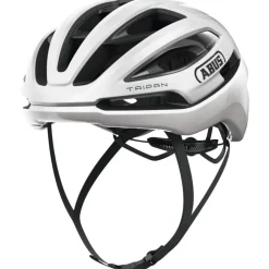 ABUS Taipan LED Helm - shiny white