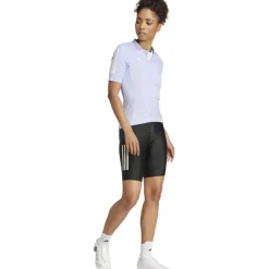 adidas Essential 3-Stripes Padded Fietsshort met bretels Dames - zwart JD9118