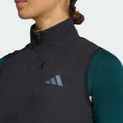 adidas Essentials Morph Graphic Windproof Fietsvest Dames - black KB5188