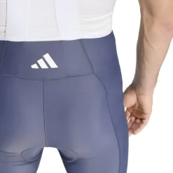 adidas Essentials Padded Cycling Fietsbroek met bretels Heren - shadow navy KB9571