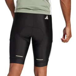 adidas Essentials 3-Stripes Padded Fietsshort Heren - zwart JD9150