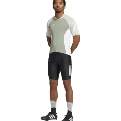 adidas Essentials 3-Stripes Padded Fietsshort Heren - zwart JD9150