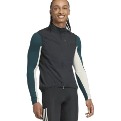 adidas Essentials Windproof Fietsvest Heren - zwart KB5184