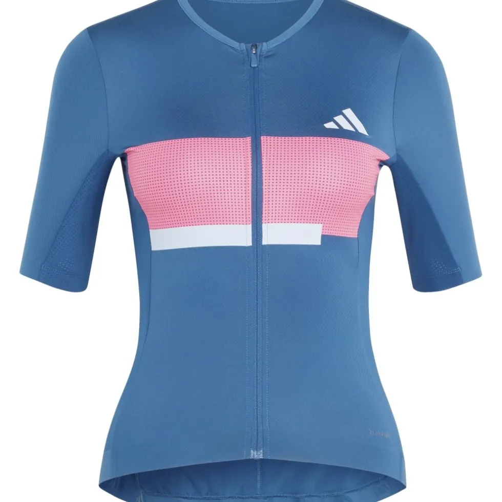 adidas Tempo Neo Heritage Fietstrui Dames - dusky petrol JZ6774