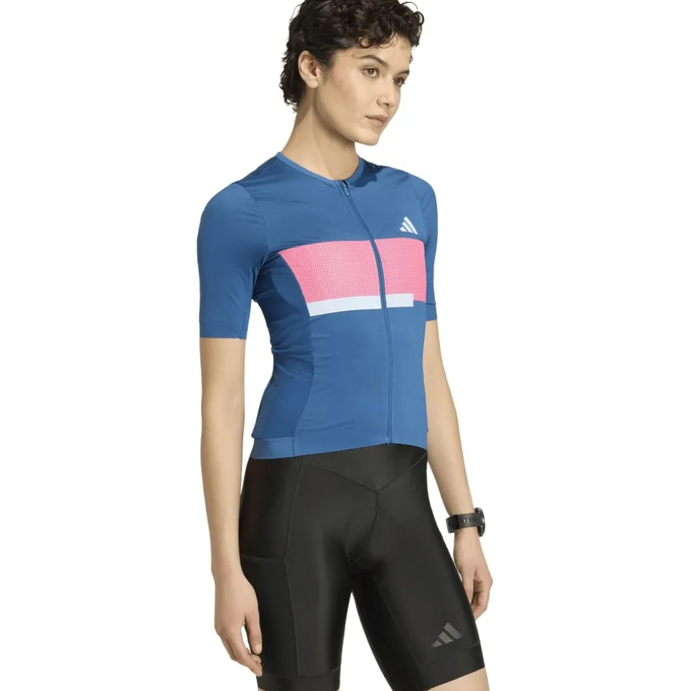 adidas Tempo Neo Heritage Fietstrui Dames - dusky petrol JZ6774
