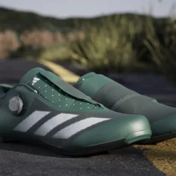 adidas Tempo 3-Stripes Boa Racefietsschoenen Heren - collegiate green/zero metal/core black JQ2319