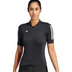 adidas Tempo 3-Stripes Fietstrui Dames - zwart JD7176