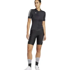 adidas Tempo 3-Stripes Fietstrui Dames - zwart JD7176