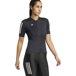 adidas Tempo 3-Stripes Fietstrui Dames - zwart JD7176