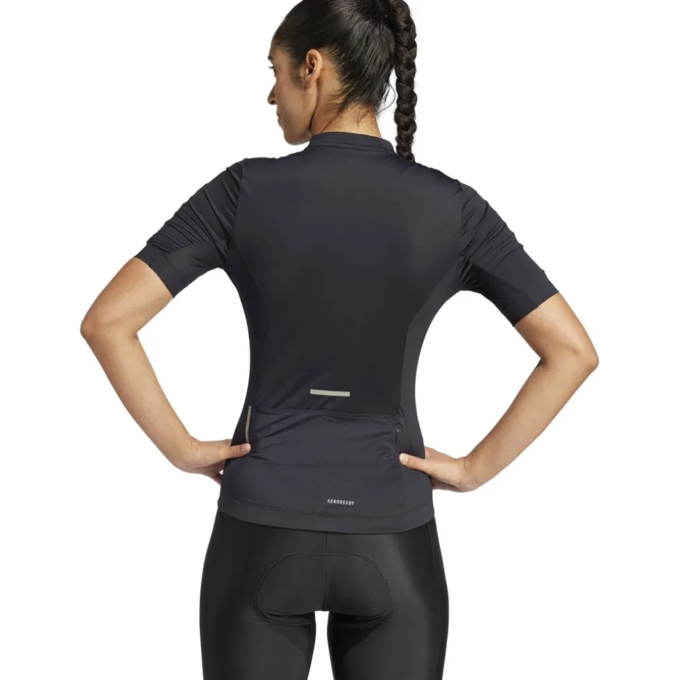adidas Tempo 3-Stripes Fietstrui Dames - zwart JD7176