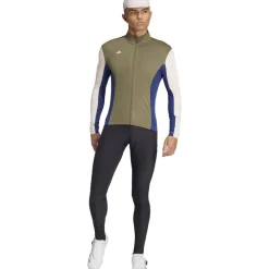 adidas Winter Essentials Padded Cycling Fietsbroek met bretels Heren - zwart IT2326