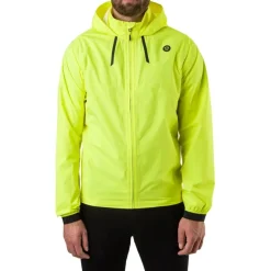 AGU Commuter Compact Hi-Vis Regenjas Heren - neongeel
