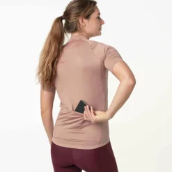AGU Essential Core Dames shirt met korte mouwen - brown flux