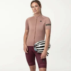 AGU Essential Core Dames shirt met korte mouwen - brown flux
