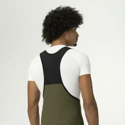 AGU Essential Fietsbroek met Bretels II Heren - army green