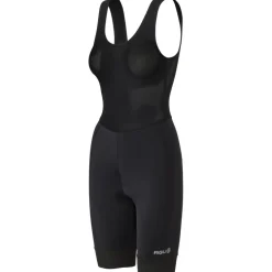 AGU Essential Fietsshort met Bretels Dames - zwart